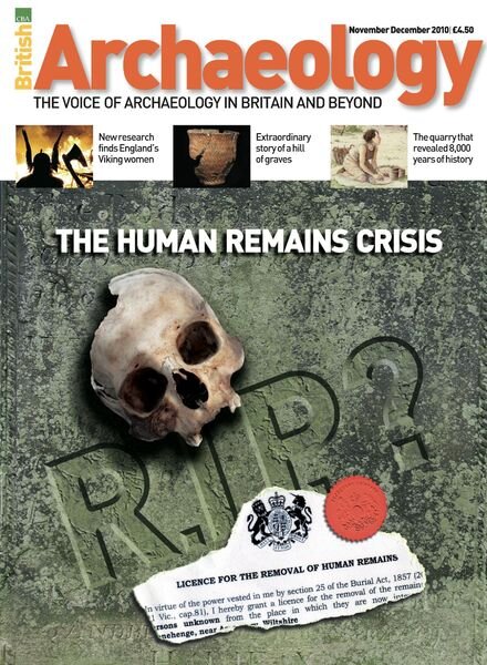 British Archaeology – November-December 2010 Cover