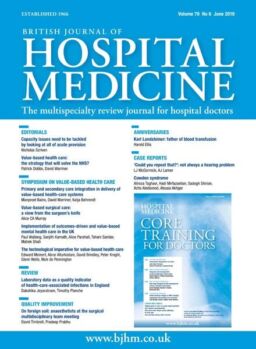 British Journal of Hospital Medicine – June 2018