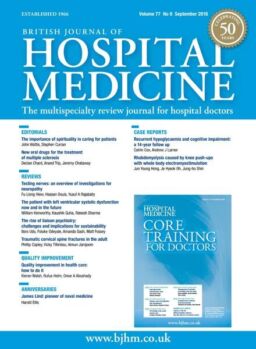 British Journal of Hospital Medicine – September 2016