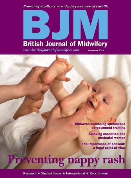 British Journal of Midwifery – December 2019 Cover