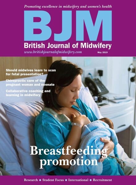 British Journal of Midwifery – May 2019 Cover