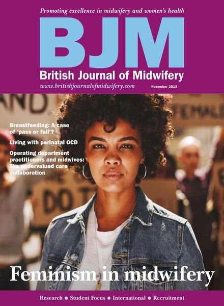 British Journal of Midwifery – November 2018 Cover