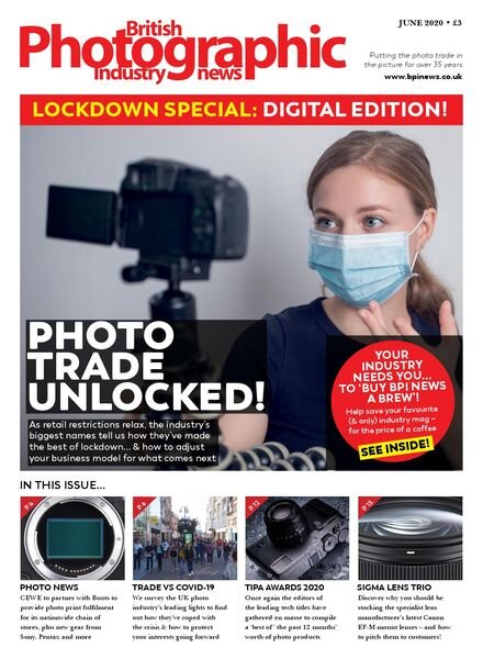 British Photographic Industry News – June 2020 Cover