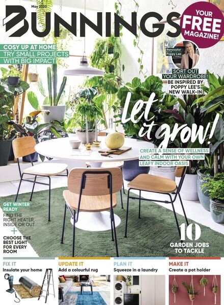 Bunnings Magazine – May 2020 Cover
