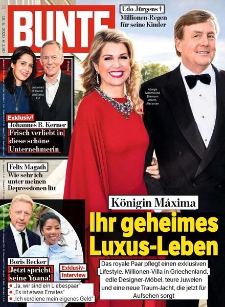 Bunte – 18 Juni 2020 Cover