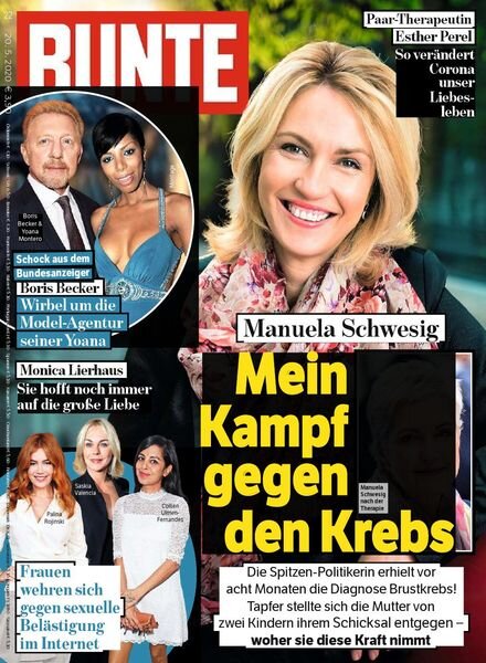 Bunte – 20 Mai 2020 Cover
