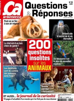ca M’Interesse Questions & Reponses – Janvier-Mars 2020