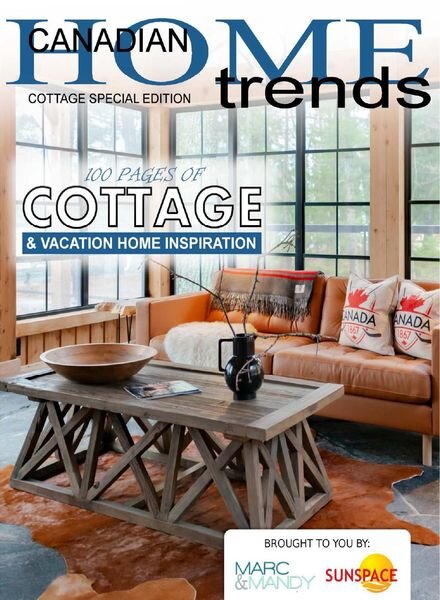 Canadian Home Trends Magazine – Cottage Special Edition April 2020 Cover