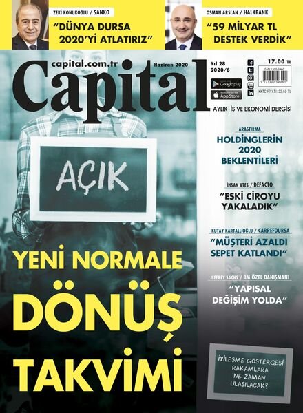 Capital – 01 Haziran 2020 Cover