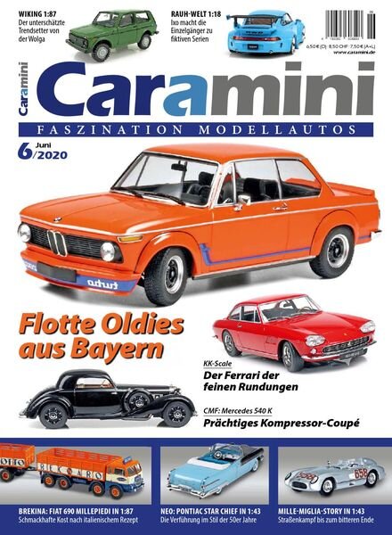 Caramini – Juni 2020 Cover