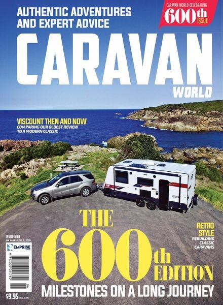 Caravan World – June 2020 Cover