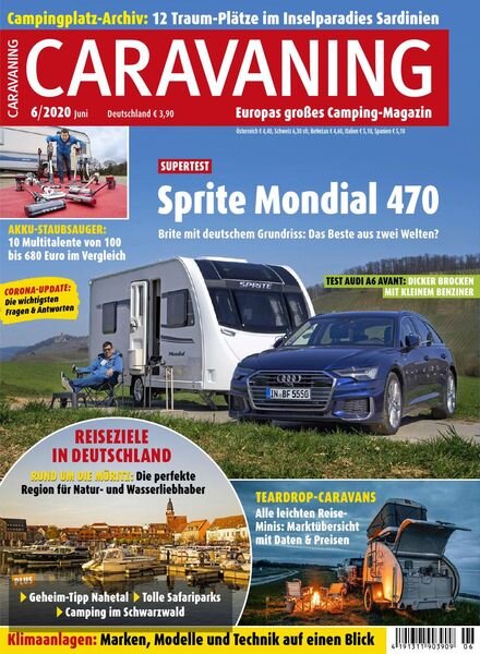 Caravaning – Juni 2020 Cover