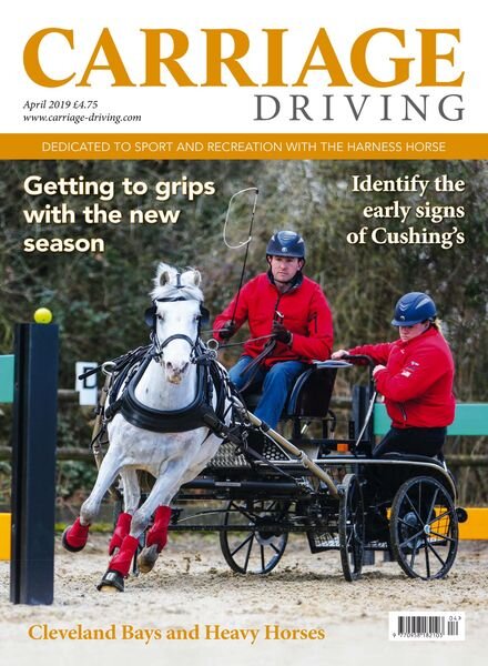 Carriage Driving – April 2019 Cover