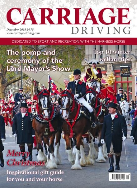Carriage Driving – December 2018 Cover