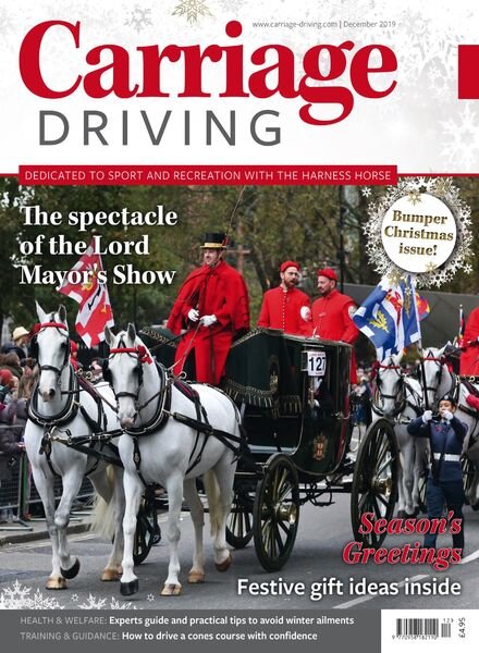 Carriage Driving – December 2019 Cover
