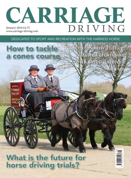Carriage Driving – January 2016 Cover