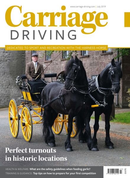 Carriage Driving – July 2019 Cover