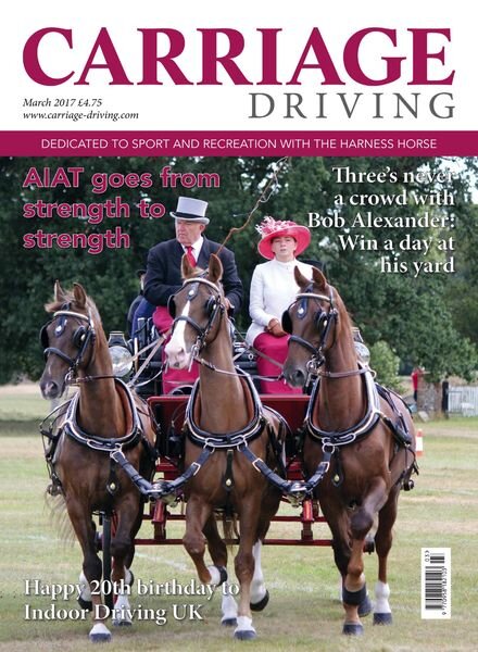 Carriage Driving – March 2017 Cover