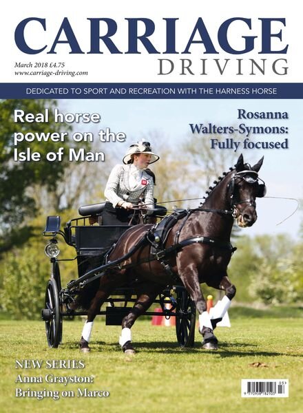 Carriage Driving – March 2018 Cover
