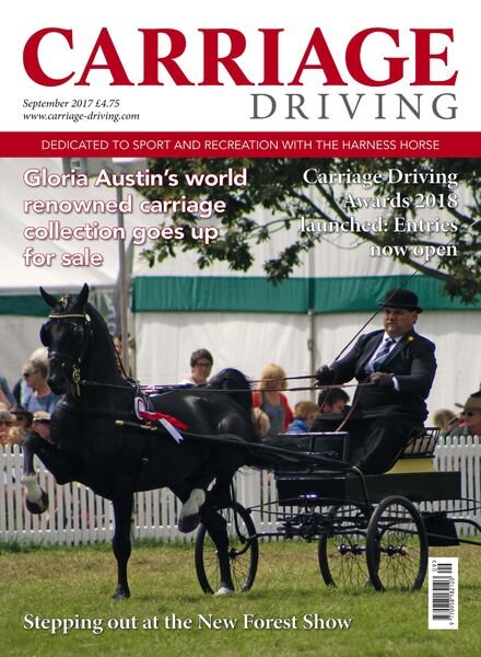 Carriage Driving – September 2017 Cover
