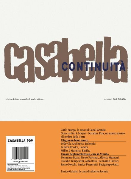 Casabella – Maggio 2020 Cover