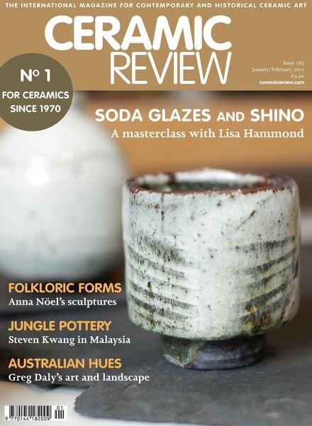 Ceramic Review – January-February 2017 Cover