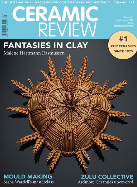 Ceramic Review – July- August 2018 Cover