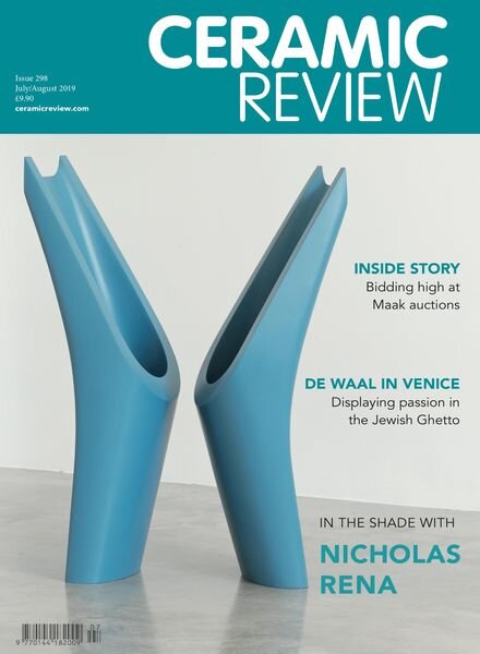 Ceramic Review – July-August 2019 Cover