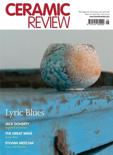 Ceramic Review – May- June 2013 Cover
