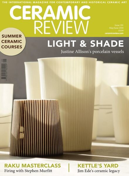 Ceramic Review – May- June 2018 Cover