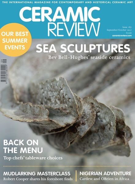Ceramic Review – September- October 2017 Cover