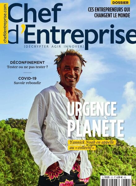 Chef d’Entreprise – mai 2020 Cover