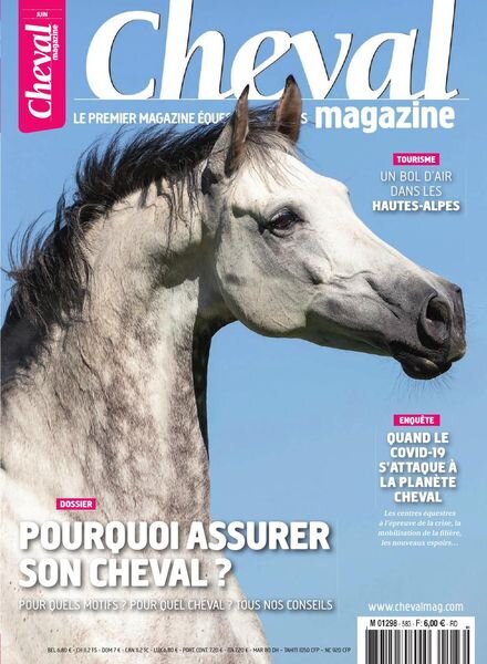 Cheval Magazine – juin 2020 Cover