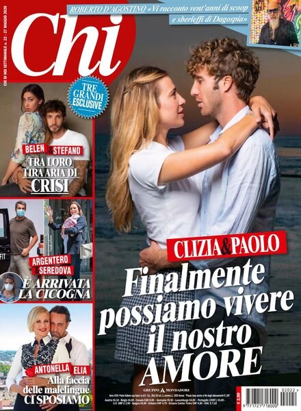 Chi – 27 maggio 2020 Cover