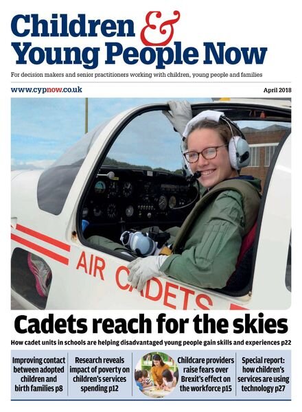 Children & Young People Now – April 2018 Cover