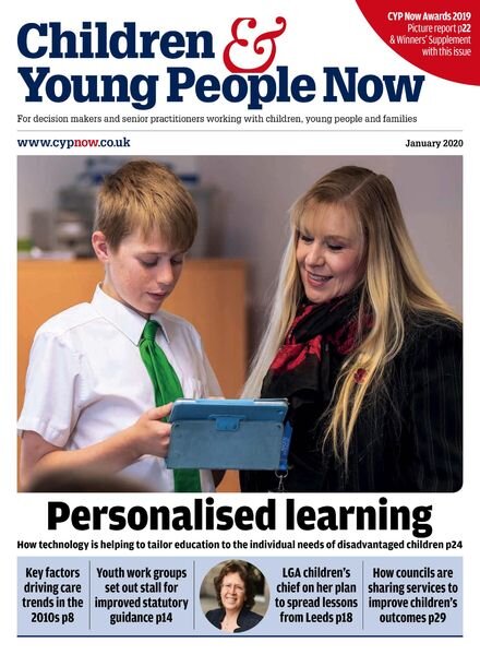 Children & Young People Now – January 2020 Cover