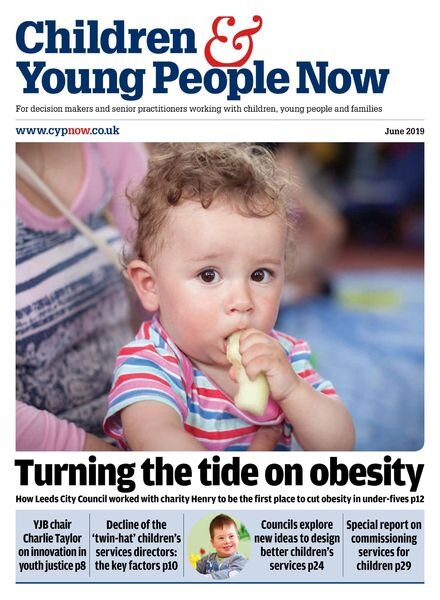 Children & Young People Now – June 2019 Cover