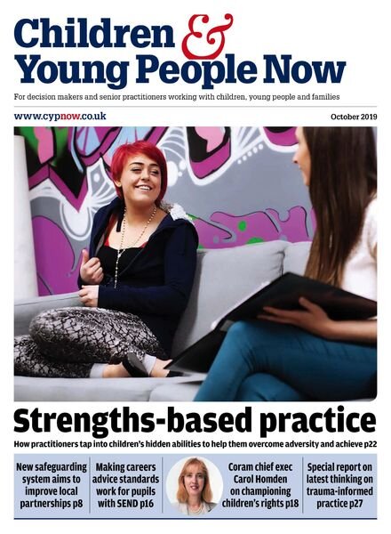 Children & Young People Now – October 2019 Cover