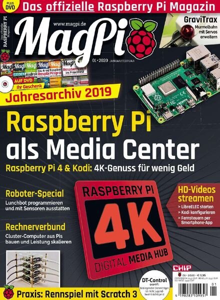 Chip MagPi – Januar-Februar 2020 Cover