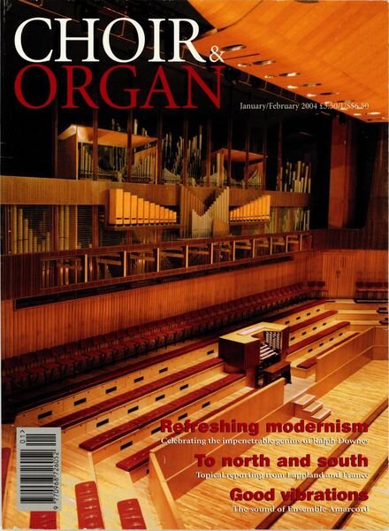 Choir & Organ – January-February 2004 Cover
