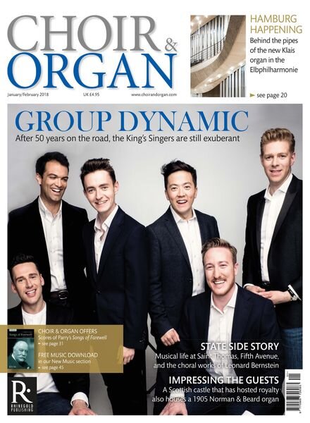 Choir & Organ – January-February 2018 Cover
