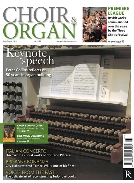 Choir & Organ – July-August 2015 Cover