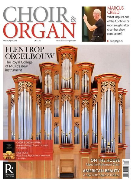 Choir & Organ – March-April 2018 Cover