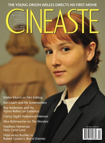 Cineaste – Fall 2015 Cover