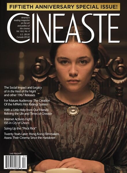 Cineaste – Fall 2017 Cover