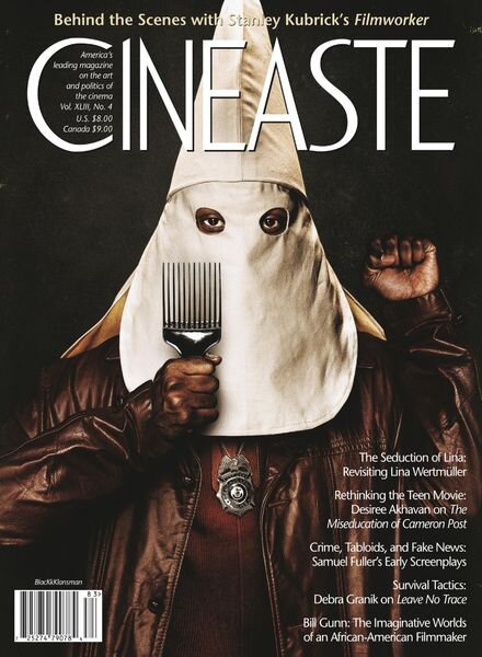 Cineaste – Fall 2018 Cover
