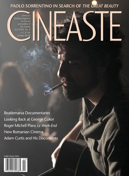Cineaste – Spring 2014 Cover