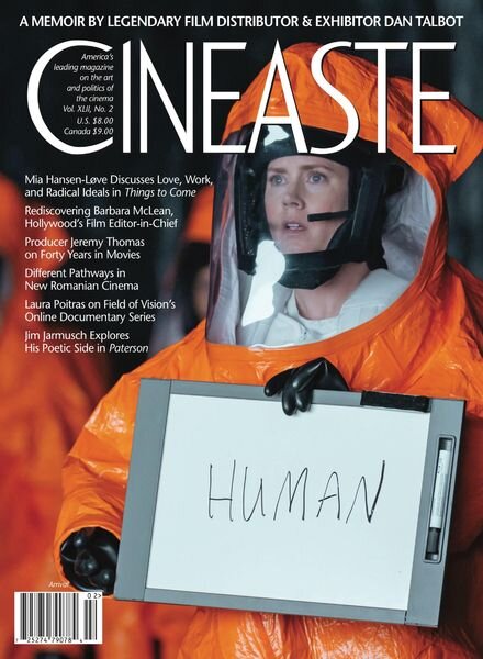 Cineaste – Spring 2017 Cover