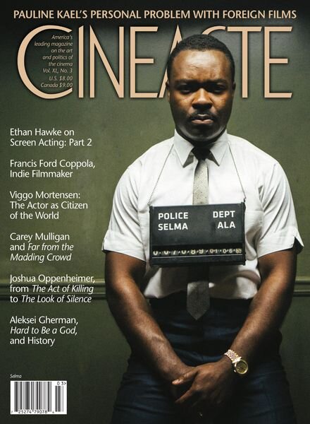 Cineaste – Summer 2015 Cover
