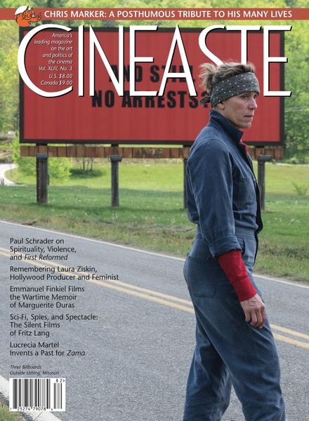Cineaste – Summer 2018 Cover